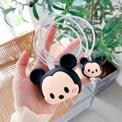 China Fast Charging Type Charging Cartoon Shell Mini Portable Fast Charger Mobile Phone Wall Protector Eu /us/uk/au Cable Power Cord Adapter for sale