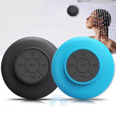 China EZCast Waterproof Shower Wireless Speaker Hands Free Range Car Bathroom Stereo Subwoofer Music Speaker BTS-06 With Suction for sale