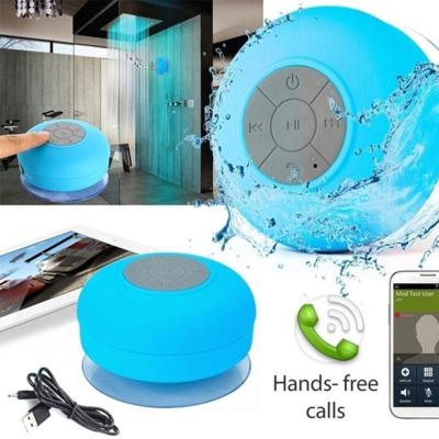 China EZCast Mini Wireless BTS-06 Portable Waterproof Speaker BT Shower Speakers For Car Bathroom Office Beach Stereo Speaker for sale