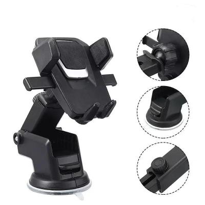 China 2021 Mobile Phone Adjustable Multifunctional Desk Mount Holder Degree Car Mobile Phone Rotating Telescopic Bracket for sale