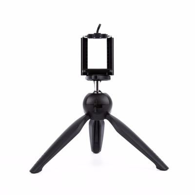 China 2022 New Micro Tripod T18 Card Machine Travel Desktop Single Tripod Photo Tripod Selfie Video Conferencing Stand PORTABLE for sale