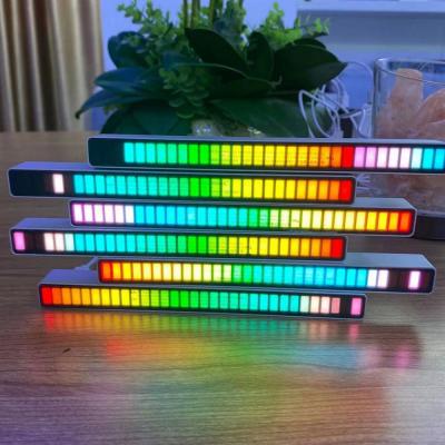 China 2021 Collection Music Atmosphere Contemporary Voice Control Sound Pulse Sound Light Rhythm Control Music Atmosphere Lamp For Car Office Bedroom for sale