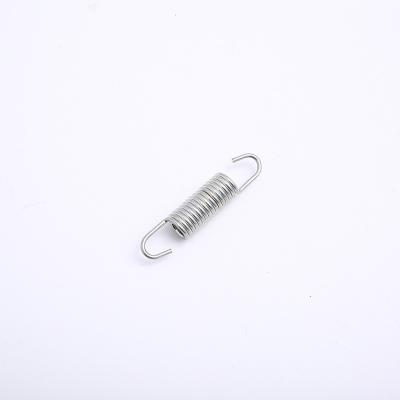 China Adjustable Long Double Coil Metal Hook Wire Coil Extension Spring Stainless Steel Extension Spring For Furniture for sale