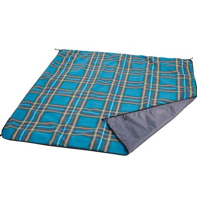 China Lightweight Fleece Anti-pilling Waterproof Picnic Blanket for sale