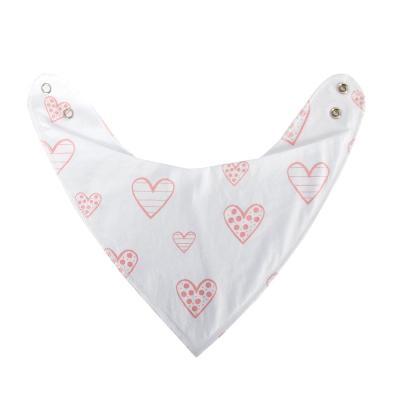 China OEKO-TEX Sustainable CLASS 1 Adjustable 100% Organic Cotton Baby Drool Bandana Bibs, Baby Bibs Cotton for sale