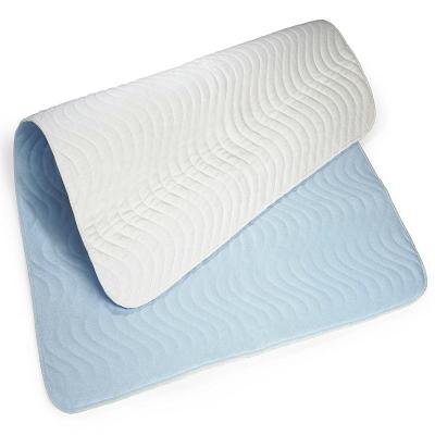 China Printed Reusable Washable Adult Bed Pad Urine Absorbent Incontinence Underpads For Men And Women for sale