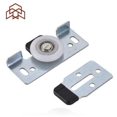 China Modern Metal+plastic Sliding Closet Door Roller / Wheels For Wardrobe for sale