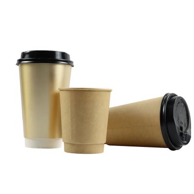 China Custom Paper Cup Biodegradable Hot Sleeve Coffee Paper Cup Sleeve With Logo Coffee Paper Cups for sale