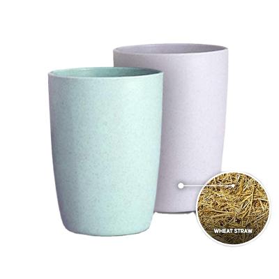 China Viable Unbreakable Coffee Mugs for Tea, Cocoa, Juice, Wheat Biodegradable Straw Mug Coffee Cup 5 PCs Mug Set for sale