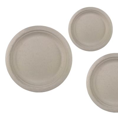 China Disposable Custom Party Viable Paper Plate Disposable Biodegradable Paper Plate for sale