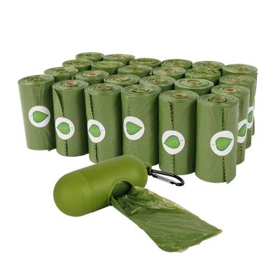 China Viable Degradable PPE Dog Poop Bags With Dispenser Dog Pet Waste Poop Bag For Out Door And Travel Biodegradable PPE for sale