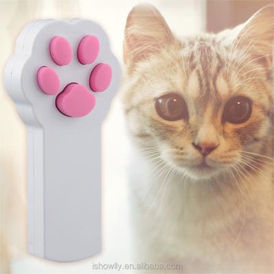 China New Viable Funny Pet Cat Dog Interactive Automatic Red Laser Pointer Exercise Toy for sale