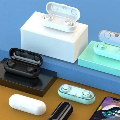 China TWS Earphone HD Voice Morandi Color Private Earbuds 5.0 Series T7S Mini Wireless Earbuds Model BT for sale