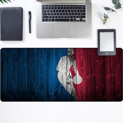 China New Custom-made PASSIONATE Printing Logo Basketball Characters Mouse Pad Office Computer Laptop Desk Mat for sale