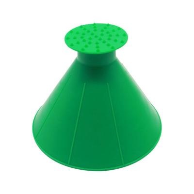 China Car Window Snow Cleaning Round Car Ice Scraper Funnel Snow Clearing Shovel Magic Cone Shaped Windshield Wholesale For Car Clean Tool As Gift for sale