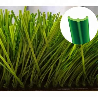 China U Shape With Spine 60mm Soccer Football Field High Quality Artificial Grass Synthetic Turf for sale