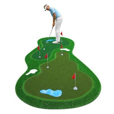 China With Simulate Portable Bunkers Indoor/Outdoor Golf Hitting Mat - Mini Golf Practice Training, Game and Gift for Home, Office, Outdoor Use for sale