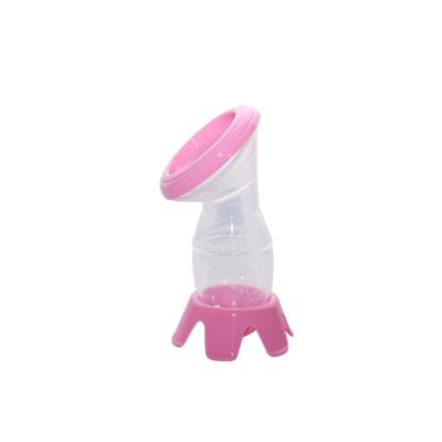 China Breast Storage Baby Breast Pump Silicone BPA Free Manual Breast Pump for sale