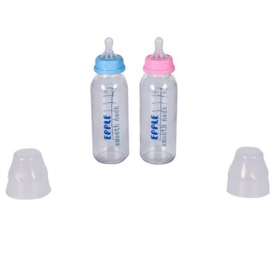 China BPA Free OEM Service Factory Price Glass Feeding Bottle 240ml Babyluck Glass Baby Bottle for sale