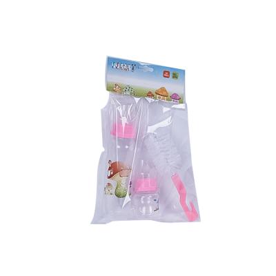 China 250ml and 60ml baby bottles, bottle brush, three-piece baby tableware set for sale