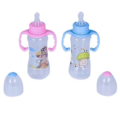 China BPA Free Super Wide Mouth PP Anti-Colic Baby Bottle 250mL BPA Free Bottle for sale