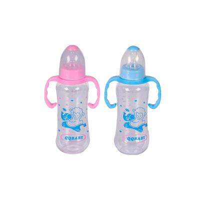 China BPA Free 250ML PP Baby Bottle With Nipple Easy To Use And Very Convenient Baby Bottle for sale