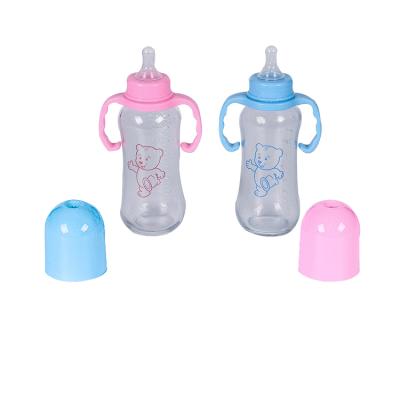 China BPA Free Wholesale Glass Nipple Product Supply Reusable Baby Bottle for sale