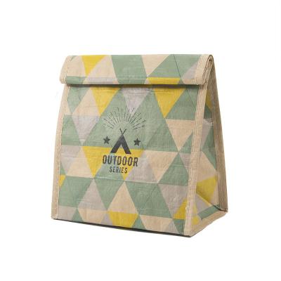 China Reusable Customer Top Design Color Cooler Shopping Eco Laminate Fashion Wholesale Price PP Woven Lunch Bag for sale