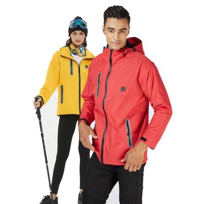 China Factory Winter Ski Snow Wear Heated Jackets Smart Breathable Chinese Clothing USB Rechargeable for sale