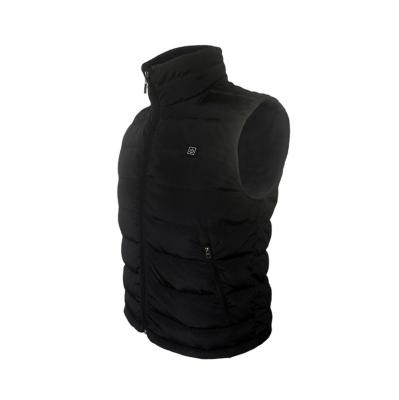 China USB Heated 5V Winter Men's Anti-pilling Vest Outdoor Climbing Hunting Camping Camping Skiing Down Rechargeable Vest for sale