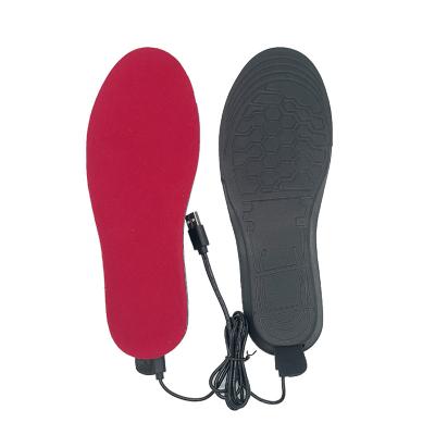 China Fast Charging 2022 New Style Winter Outdoor Foot USB Rechargeable Heated Insoles Insoles Electrically Heating For Men And Women for sale