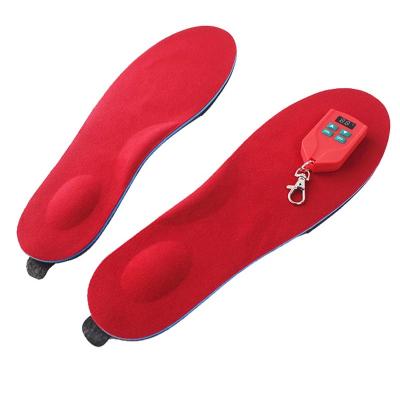 China Raynaud Unisex Rechargeable Orthotic Thermo Deeply Heated Shoe Insoles Foot Warmer Winter for sale