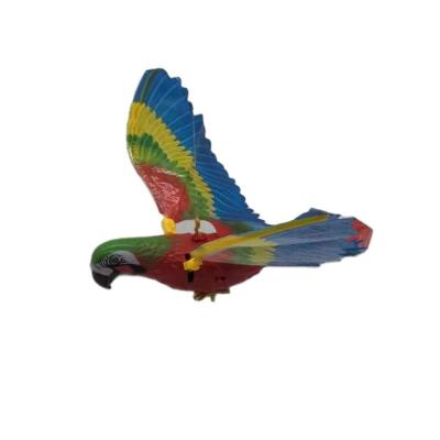 China Wings Shake To Simulate Electronic Parrot Flying Bird Amusement Children's Toy Plastic Parrot Has Light And Sound for sale