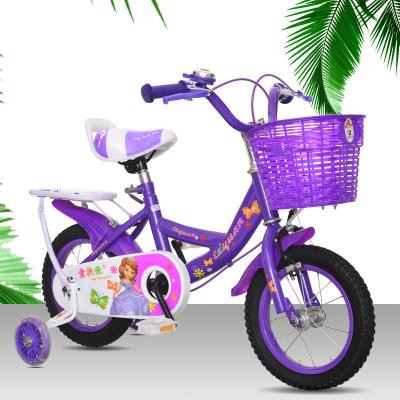 China More 3 Years Old Princess12Inch14Inch 16Inch18Inch Children's Bike Auxiliary2Wheel Bike for sale