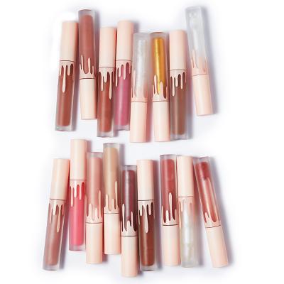 China Sunscreen OEM Makeup Lip Gloss Thick Gloss Vegan Mini Liquid Lipgloss Private Label Custom Lip Gloss Wholesale for sale