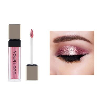 China EYE Logo Metallic Liquid Glitter Eyeshadow Custom Lasting Private Label Liquid Eyeshadow for sale