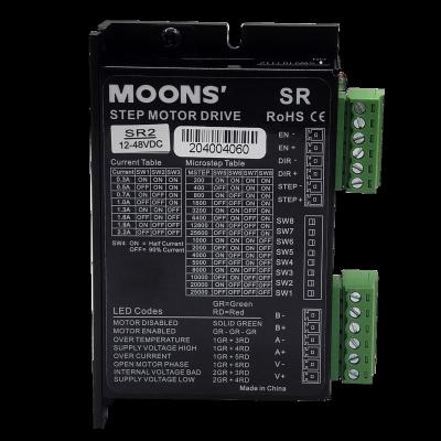 China MOONS Moror Stepper Drivers For Nema 8 Step Motor 11 17 SR2 92.5mm*56mm*21mm for sale