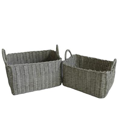 China Sustainable Household Laundry Basket Storage Basket Fabric Storage Boxes Box Organizer Outdoor Basket Bags for sale