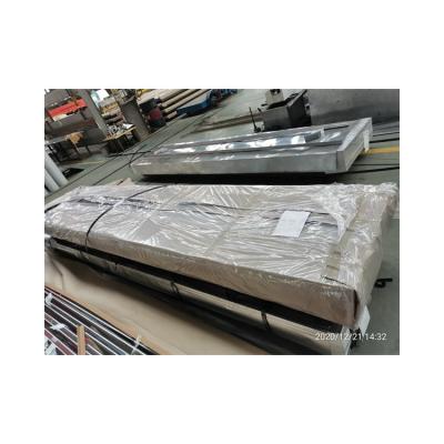 China Roofing Sheet New Arrival 1800-3600Mm Regular Sequin Corrugated Curved Roofing Sheet Galvanized Price for sale