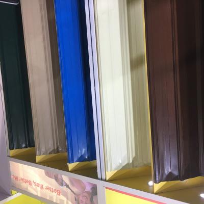 China Roofing sheet gi ppgi gl trapezoidal ppgl color profiled color-formed wave-shaped profiled alum zinc steel sheets tile roofing plate for sale