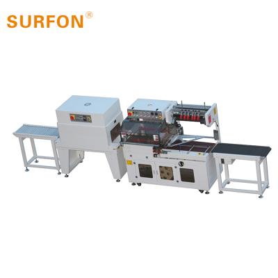 China High Efficient Food L Bar Sealer Shrink Tunnel Machine For Can/Book/Small Bottle for sale