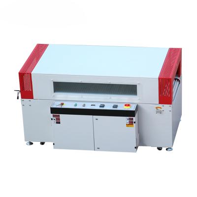 China High Accuracy Automatic Tunnel L Type Cucumber Shrink Wrapping Food Cool Shrink Hot Sealing Machine for sale