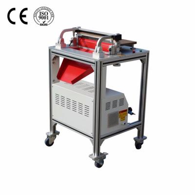 China Electric Automatic Food Plastic Foil Film Security High Level Mobile Phone Box Shrink Wrapping Machine Remove Crease And Extra Film for sale