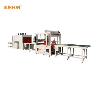 China GARMENT Bentwood Dipper Fully Closed Double Side Sealer and Shrink Wrapping Machine Shrink Wrapping Machine for sale