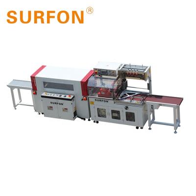 China CLOTHING Heat L Full Automatic Sealing And Shrink Package Tunnel Machine For Handbag Purse Wrapping Tunnel for sale