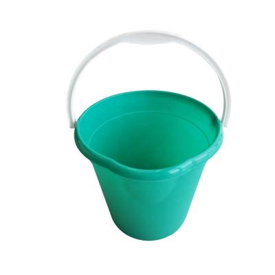 China Wholesale Mini Cheap Plastic Steel Customized Water Viable Small Easy Carry BUCKETS Wipe Bucket Handle Type for sale