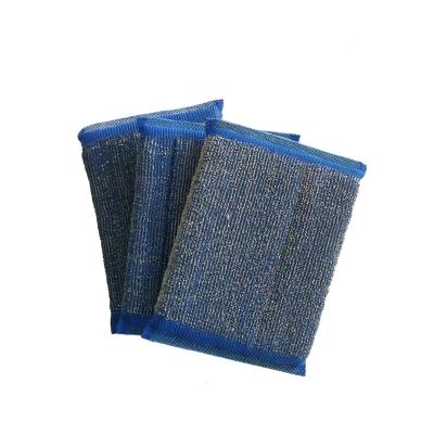 China Steel Stocked Scrub Resistant Sponge Multi-Use Scrub For Dishwashing for sale