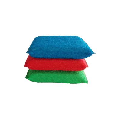 China Stocked Kitchen Non-scratch Scrub Dishwashing Sponge Scrubber for sale