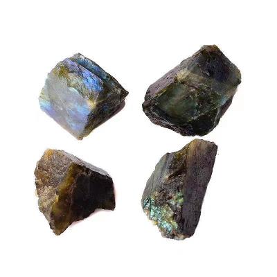 China China wholesale high quality natural labradorite split raw stone healing labradorite quartz ore for sale