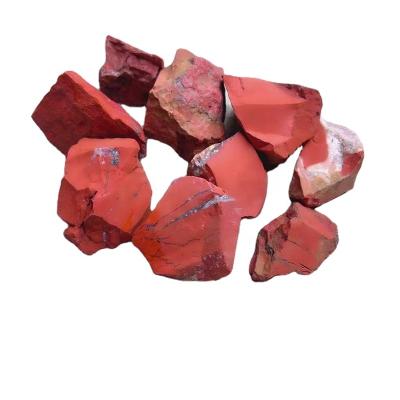 China China wholesale high quality natural quartz crystal stone red jasper healing split stone red jasper for sale